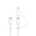 สายชาร์จ Belkin BoostCharge Pro 2 in 1 USB-C and Lightning ความยาว 1.5 เมตร