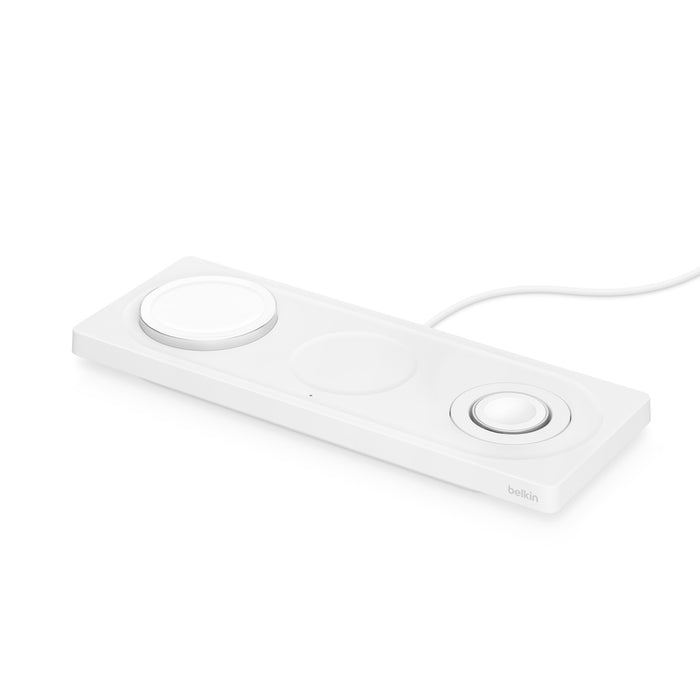 แท่นชาร์จไร้สาย Belkin BOOST↑CHARGE PRO MagSafe 3-in-1 - White