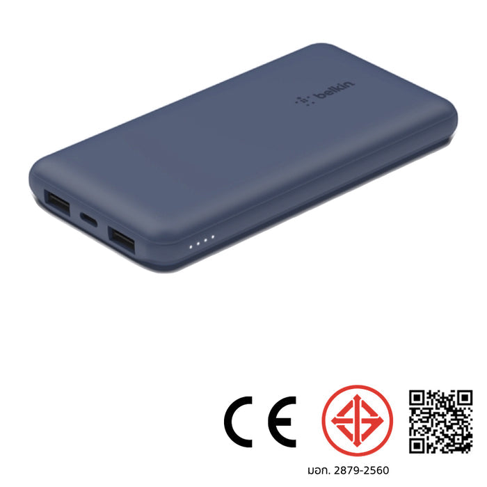 แบตเตอรี่สำรองพกพา Belkin Pocket Power 10K