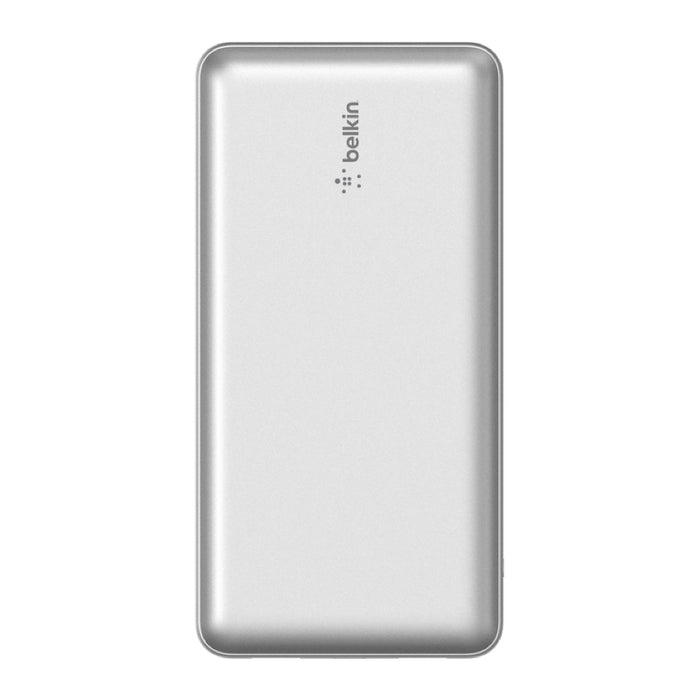 แบตเตอรี่สำรองพกพา Belkin Pocket Power สี Silver ความจุ 20,000 mAh