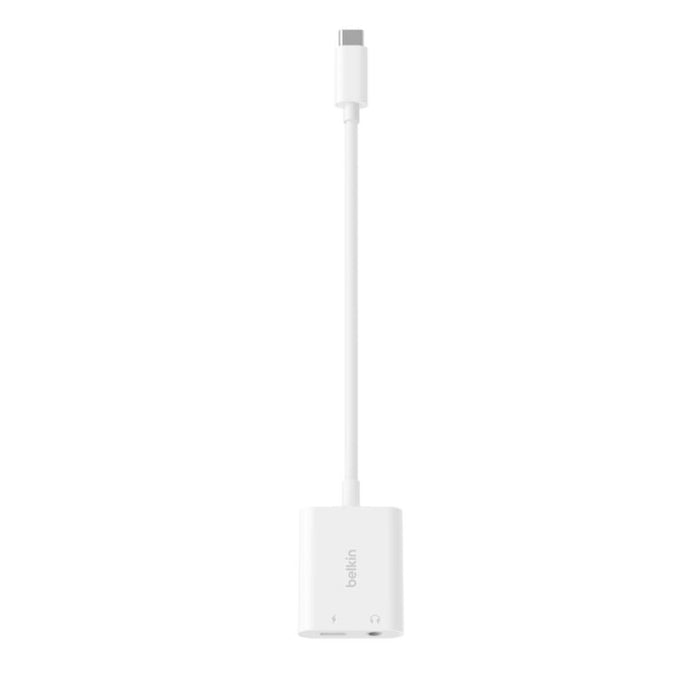 อะแดปเตอร์หูฟัง Belkin Rockstar USB-C และ 3.5 Audio รองรับการชาร์จ 60 วัตต์