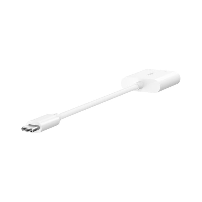 อะแดปเตอร์หูฟัง Belkin Rockstar USB-C และ 3.5 Audio รองรับการชาร์จ 60 วัตต์