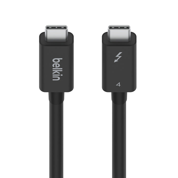 สายเคเบิล BELKIN ThunderBolt 4 กำลังไฟ 100 วัตต์ ความเร็วระดับ 40Gbps ความยาว 1 เมตร