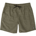 Billabong Boys All Day Slub Elastic Boardshort in Army - BoardCo