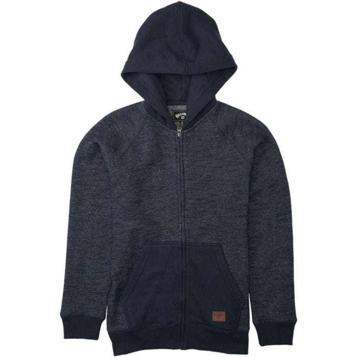 Billabong Boys Balance Zip Hoody in Navy - BoardCo