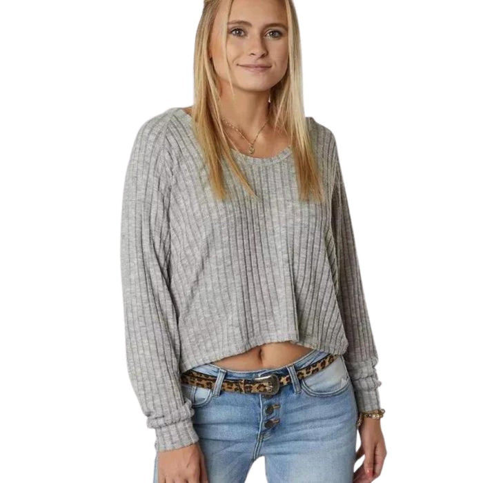 Billabong Cozy Up Hoodie in Ash Heather - BoardCo