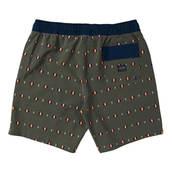 Billabong Sundays Layback Boardshort in Military - BoardCo