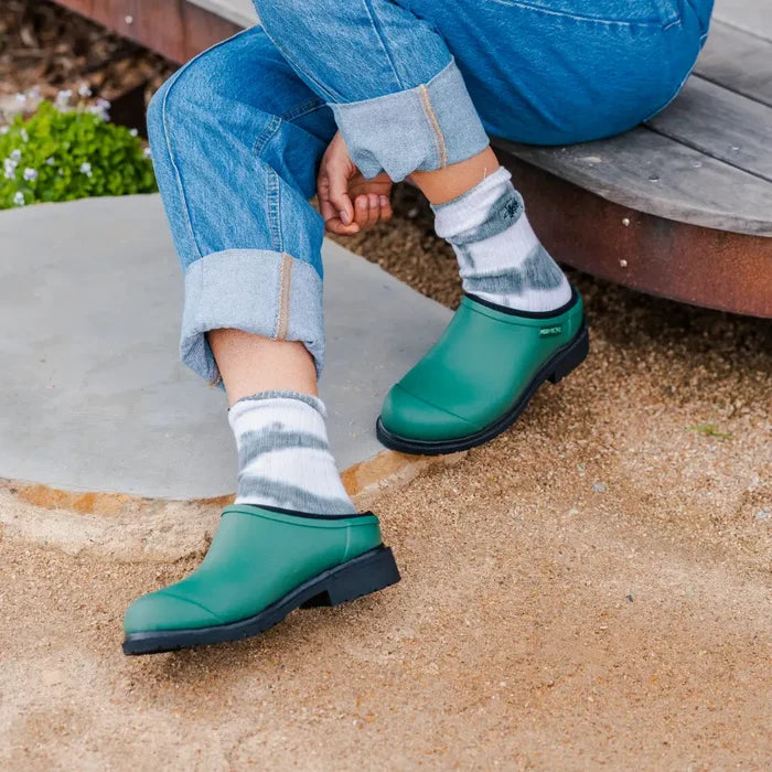 Billie Clog // Alpine Green & Black [Retired]