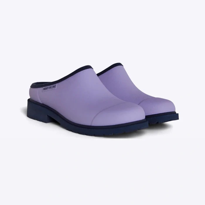 Billie Clog // Lavender & Navy [Retired]