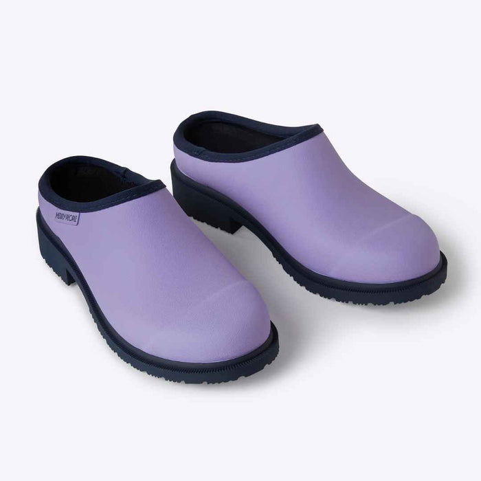 Billie Clog // Lavender & Navy [Retired]