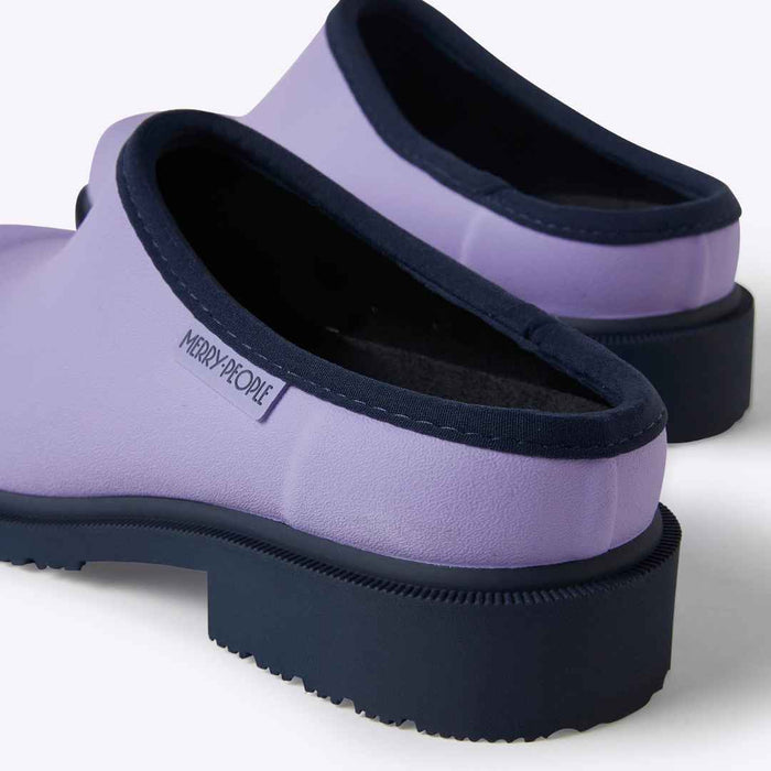 Billie Clog // Lavender & Navy [Retired]