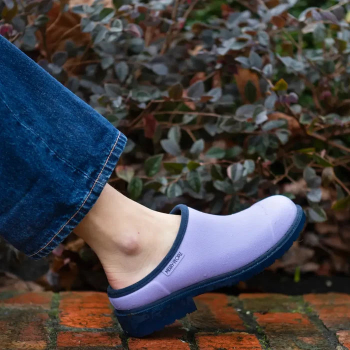 Billie Clog // Lavender & Navy [Retired]