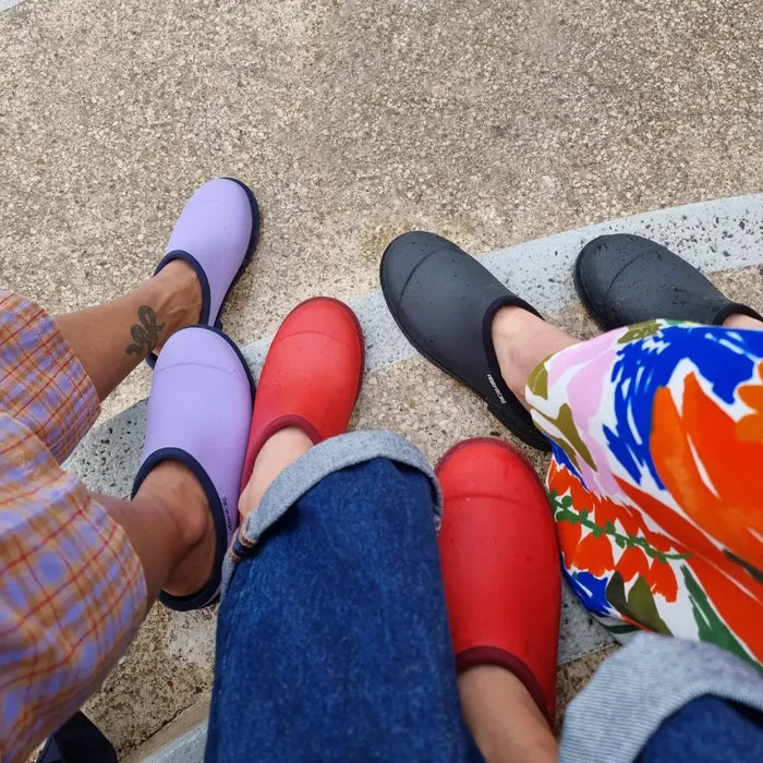 Billie Clog // Lavender & Navy [Retired]