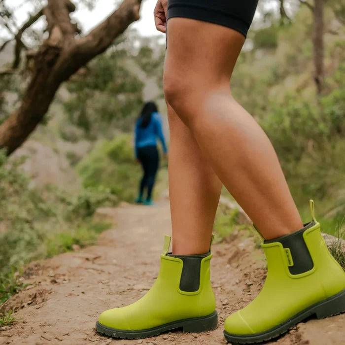 Bobbi Ankle Boot // Lime & Olive [Retired]