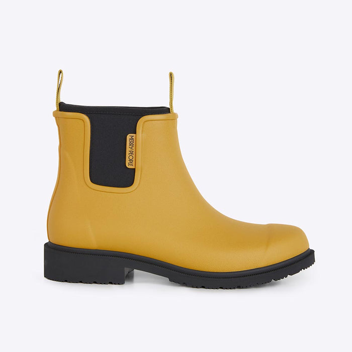 Bobbi Ankle Boot // Mustard Yellow & Black [Retired]