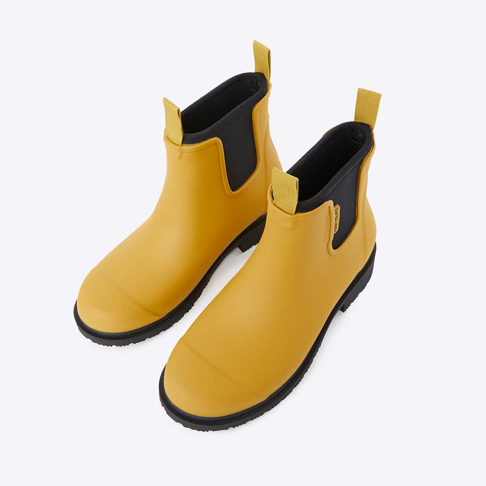 Bobbi Ankle Boot // Mustard Yellow & Black [Retired]