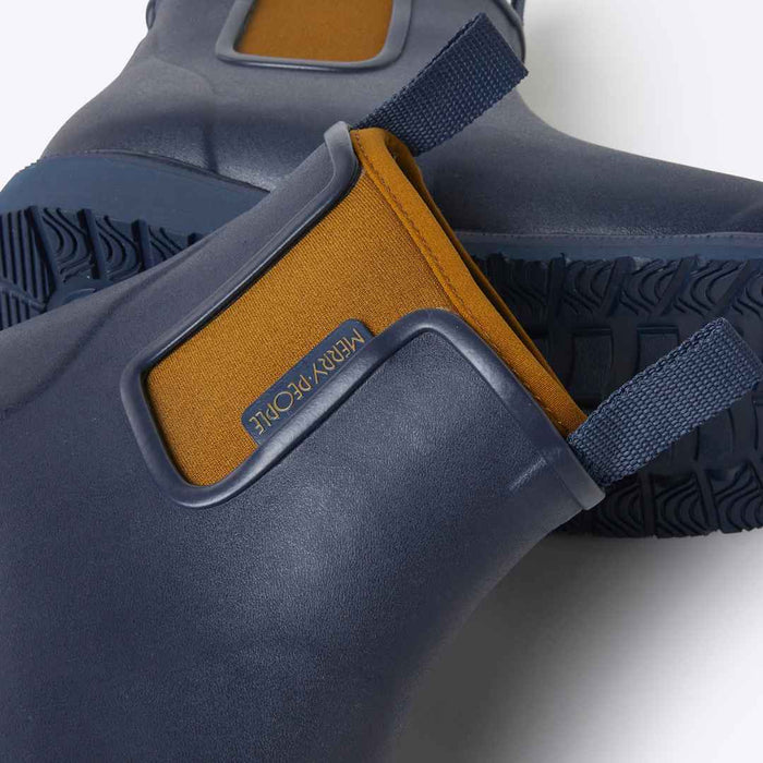 Bobbi Ankle Boot // Oxford Blue & Tan [Retired]