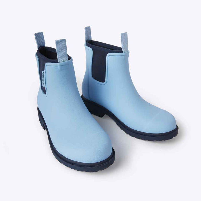 Bobbi Ankle Boot // Sky Blue [Retired]