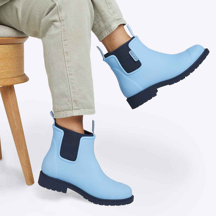 Bobbi Ankle Boot // Sky Blue [Retired]