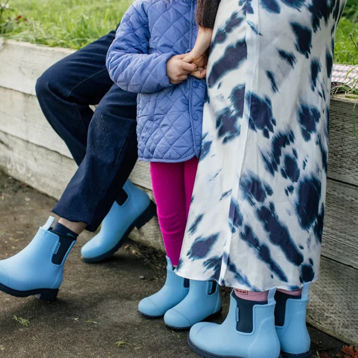 Bobbi Ankle Boot // Sky Blue [Retired]