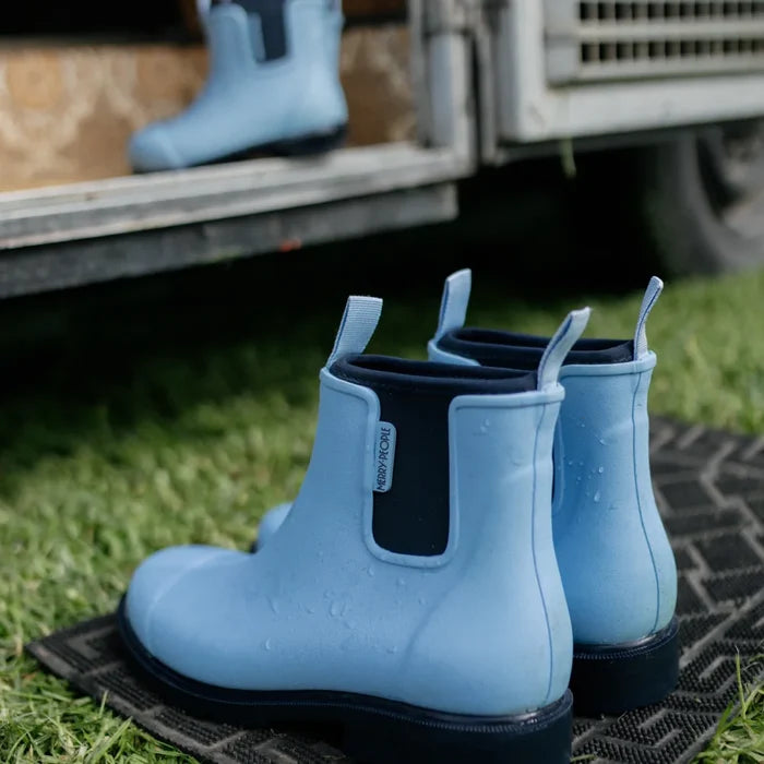 Bobbi Ankle Boot // Sky Blue [Retired]