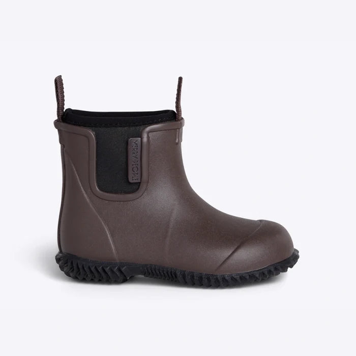 Bobbi Kids Gumboot // Chocolate & Black [Retired]