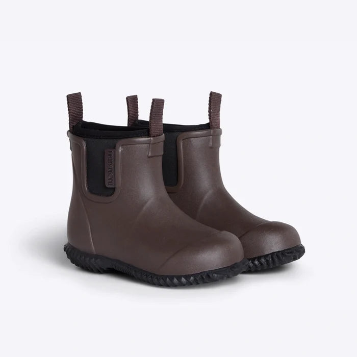 Bobbi Kids Gumboot // Chocolate & Black [Retired]