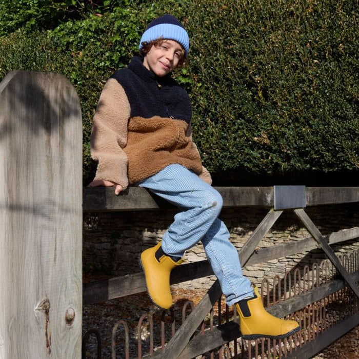 Bobbi Kids Gumboot // Mustard Yellow