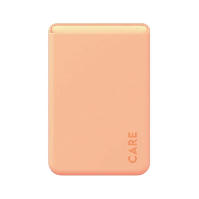 กระเป๋าใส่บัตร Fashionable Cardholder สำหรับ iPhone สี Peachy ใส่บัตร 3 ใบ แบรนด์ CARE by PanzerGlass