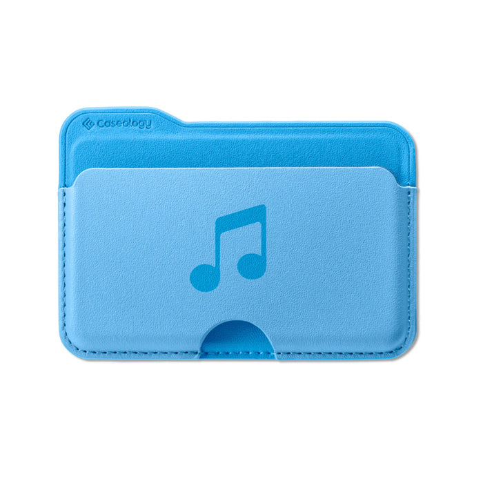 กระเป๋าใส่บัตร Caseology Folder Pop สี Sky Blue Music