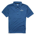 Centurion Boats Vertex Melange Polo in Heather Blue - BoardCo
