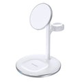 แท่นชาร์จไร้สาย Choetech แบบ 3 in 1 กำลังไฟ 15 วัตต์ สีขาว