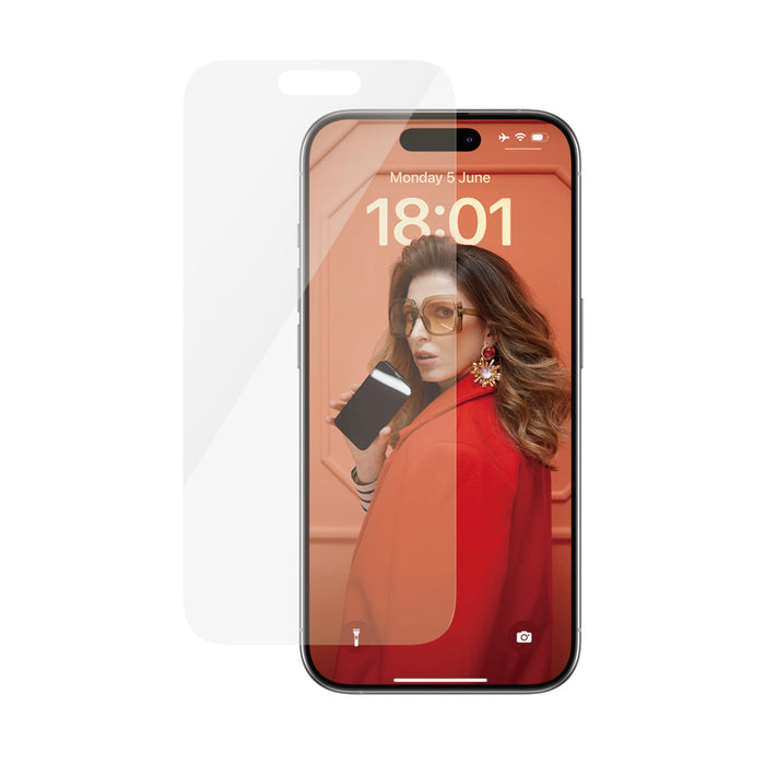 ฟิล์มกระจก แบบไม่เต็มจอ Classic Fit สำหรับ iPhone 15 Pro