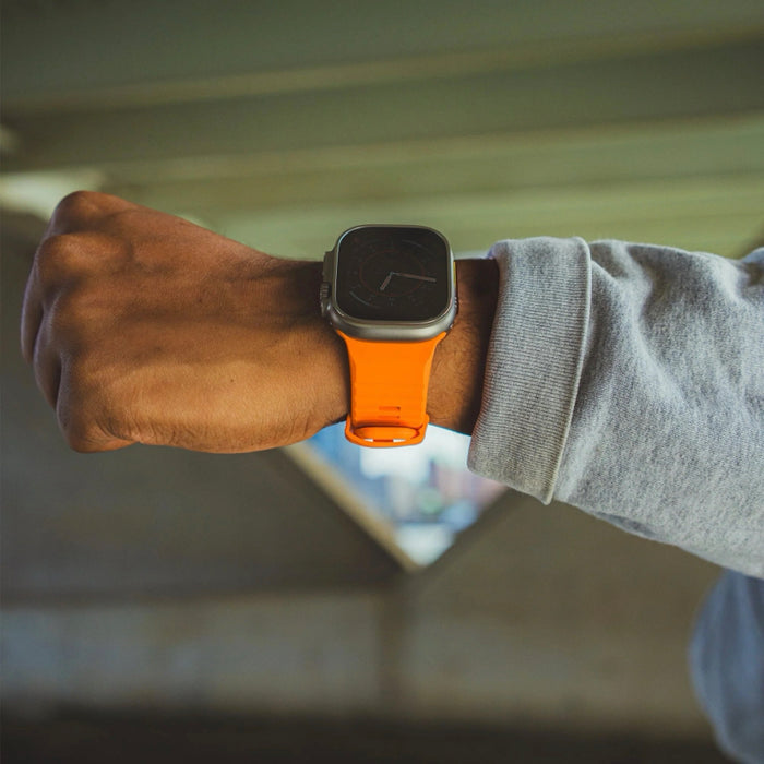 สายนาฬิกา Decoded Sport Silicone Ultra Traction Strap สี Apricot ไซส์ 42/44/45/49 มม.