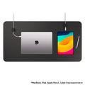 อุปกรณ์เสริม Desk Mat Pro + Cable Blocks สี Black