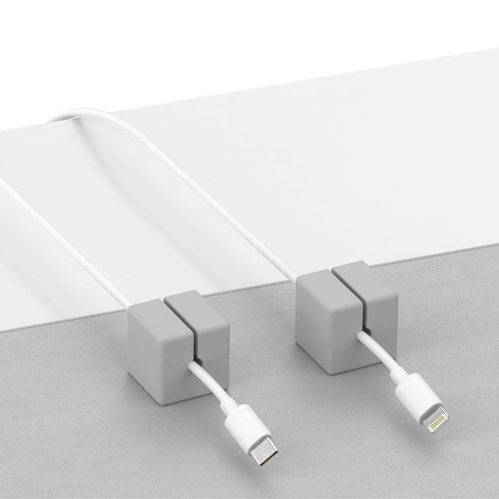 อุปกรณ์เสริม Desk Mat Pro + Cable Blocks สี Gray