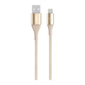 สายชาร์จ DuraTek Lightning Sync and Charge Braided - Gold