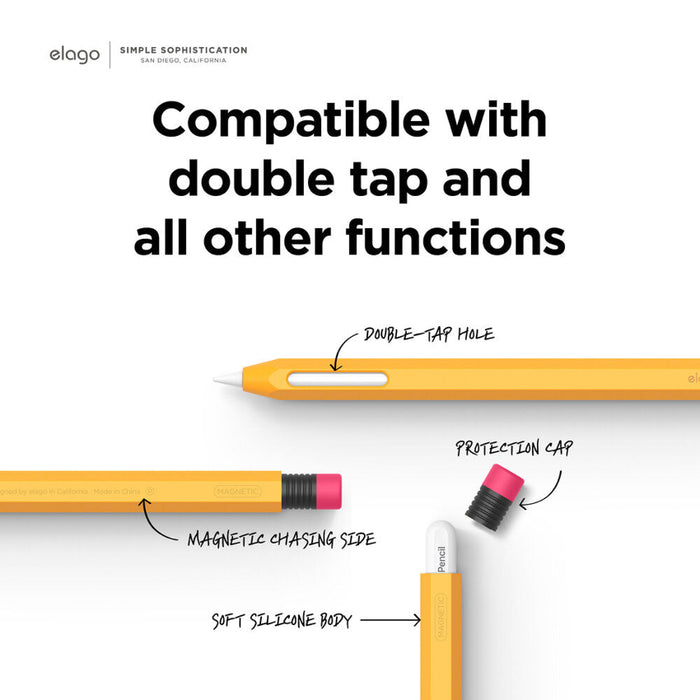 เคส Elago Classic สำหรับ Apple Pencil รุ่นที่ 2 สี Dark Grey