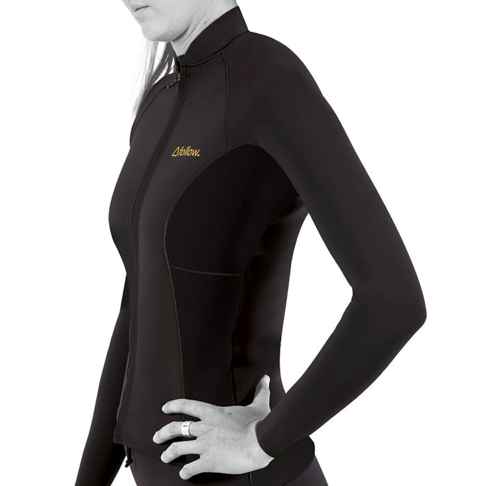 Follow Atlantis FZ Wetty Top in Black - BoardCo