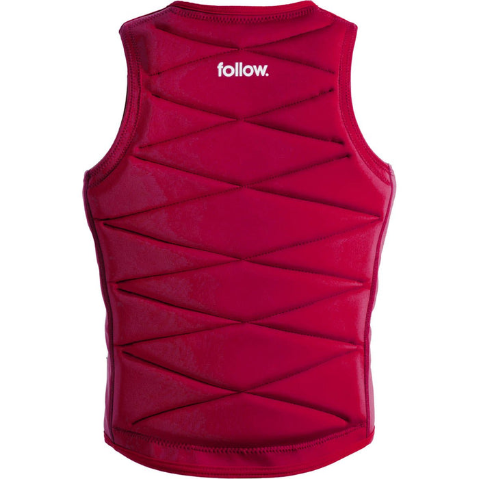 Follow Atlantis Ladies Comp Wake Vest in Burgundy - BoardCo