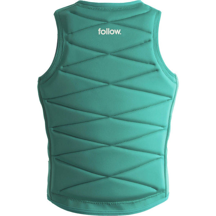 Follow Atlantis Ladies Comp Wake Vest in Teal - BoardCo