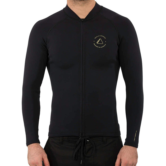 Follow Men's Pro 2MM Wetty Top in Black - BoardCo