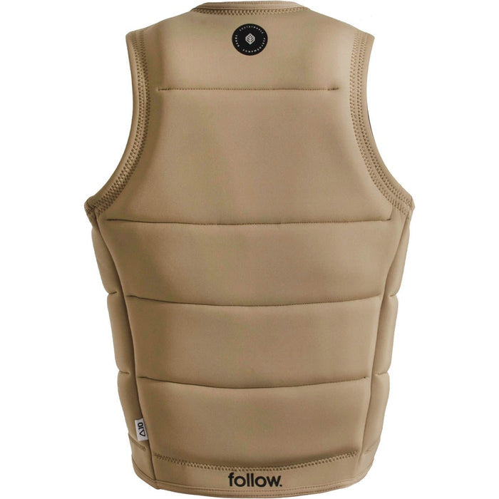Follow SPR Short Comp Wake Vest in Sand - BoardCo