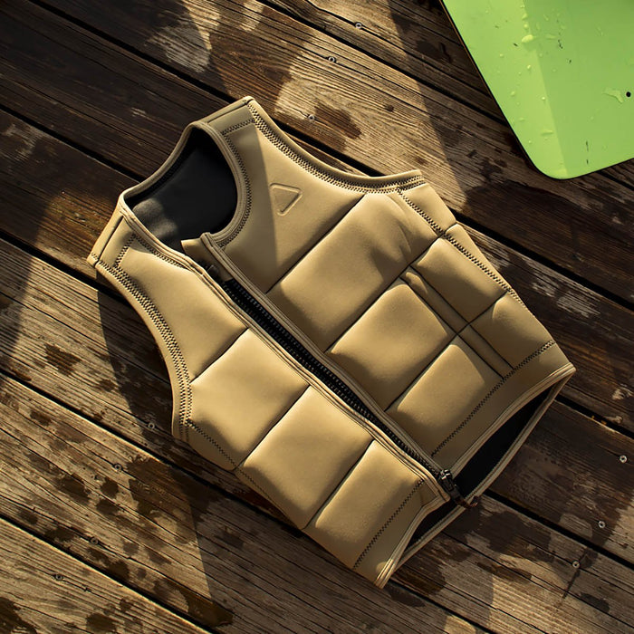 Follow SPR Short Comp Wake Vest in Sand - BoardCo