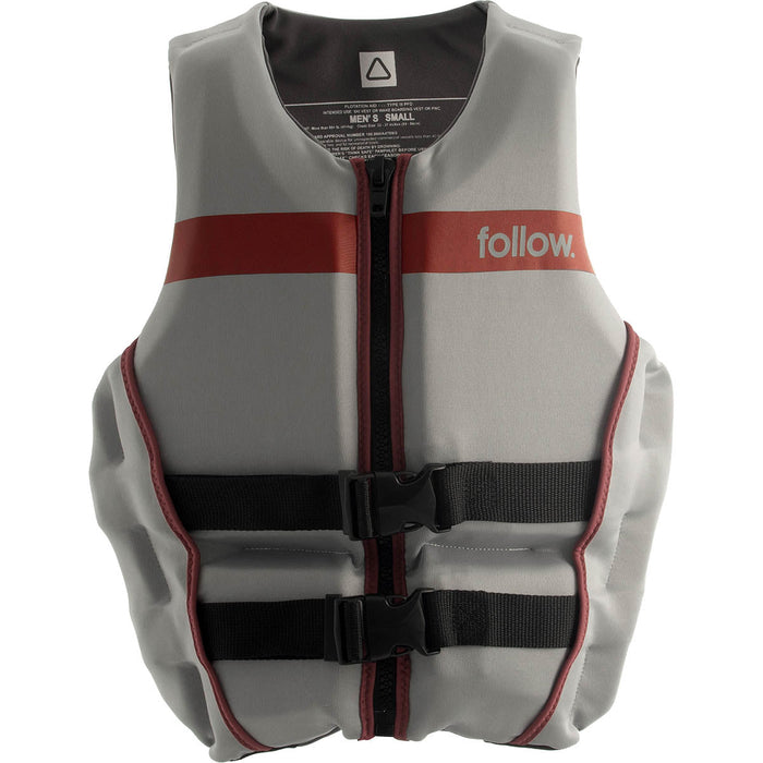 Follow Tact CGA Life Jacket in Grey - BoardCo