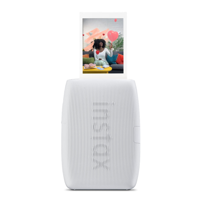 เครื่องปริ้นฟิล์มอินสแตนท์ Fujifilm Instax mini Link 3 สี Clay White