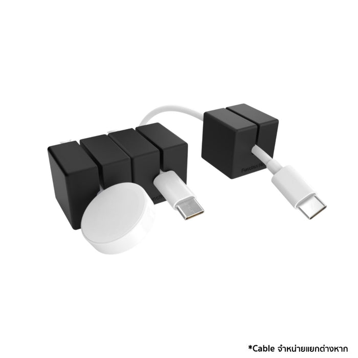 อุปกรณ์จัดการสายเคเบิล Function 101 Cable Blocks (3 ชิ้น) สี Black