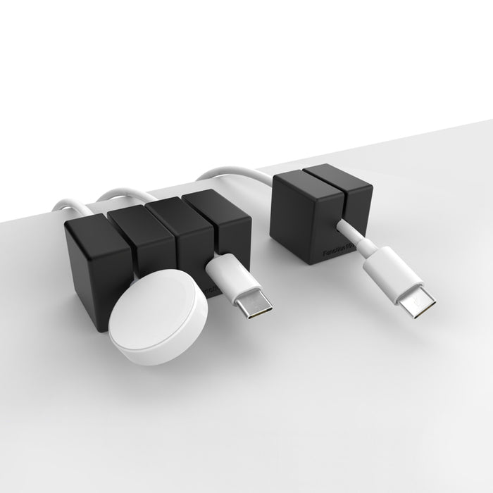 อุปกรณ์จัดการสายเคเบิล Function 101 Cable Blocks (3 ชิ้น) สี Black