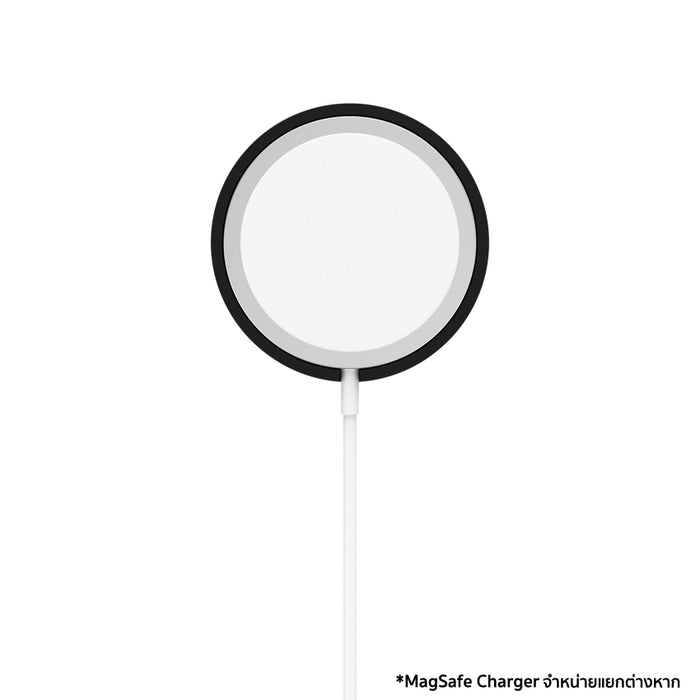 เคส Function 101 MagSafe Coaster สี Black วัสดุซิลิโคนระดับพรีเมียม ป้องกันรอยขีดข่วน ป้องกันกระแทก