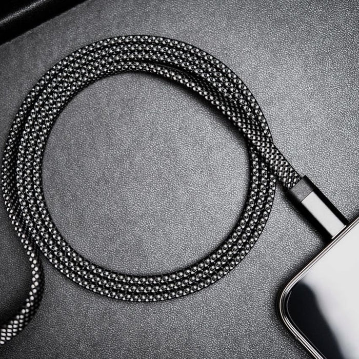 สายชาร์จ Function 101 Neat C to C Magnetic Flat ความยาว 1 เมตร รองรับกำลังไฟ 60W สี Black